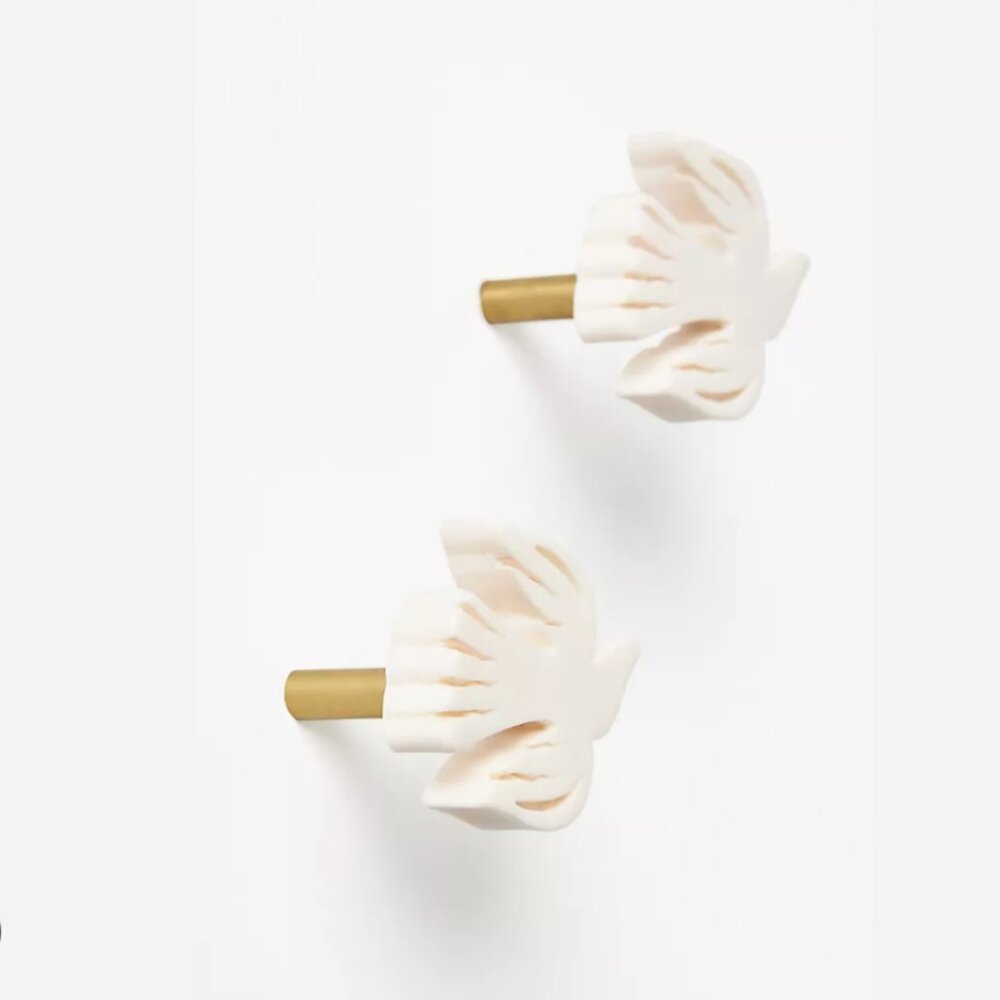 Colombe Bird Knobs - Picture 2 of 6